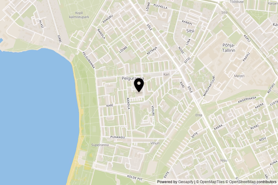 Map showing NaiChai Stroomi
